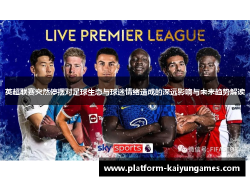 英超联赛突然停摆对足球生态与球迷情绪造成的深远影响与未来趋势解读